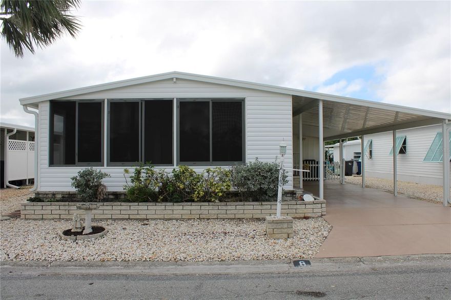 PALMA SOLA SHORES - ANNUAL UNFURNISHED RENTAL. Bring your fishing pole and Kayak, this 2 bedroom, 2 bathroom manufactured home community is located on the shore of Palma Sola Bay. If you are wanting to be close to the water and minuets to the finest beaches around then you have came to the right place. Located off of Palma Sola Bay Blvd and 22 Ave West this community is centrally located to Blake hospital, shopping dining, Roberson's Preserve and so much more. Launch your Kayak from the community pier and spend the day on the water then come back for a swim in the community pool to relax and refresh. After dinner you will enjoy a walk to the pier to watch beautiful sunsets over the bay. Palma Sola Shores is a 55+ community. PLEASE NOTE: This home just had a NEW FLORIDA ROOM completed, fresh paint is underway and the carpeting is due to be cleaned and additional pictures to follow.