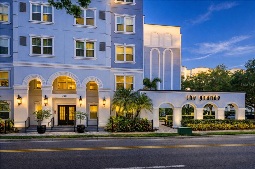 One or more photo(s) has been virtually staged. Is there a 2-bed condo for rent in Downtown Orlando with a top-floor pool view? Yes: welcome to Unit 6052 at The Grande. This upgraded 2-bedroom, 2-bath condo sits on the 6th floor, offering peaceful pool and courtyard views in one of the most walkable locations in Downtown Orlando, just behind the Dr. Phillips Performing Arts Center.

Natural light fills the home through large east-facing bedroom windows, while French doors in the great room open to a private balcony with sunrise and sunset views. The open layout connects the living, dining, and kitchen areas, creating a comfortable flow for everyday living and entertaining. Both bedrooms are well-sized with generous closet space and privacy.

This unit includes one assigned garage parking space on the 6th floor, providing convenient same-level access. Residents enjoy community amenities including a resort-style pool, fitness center, grilling areas, secured access, and onsite management.

Located in the heart of Downtown Orlando, you are steps from Dr. Phillips Center for the Performing Arts, Lake Eola Park, Publix, dining, and entertainment, with quick access to major roadways including State Road 408.

Monthly rent is $2,100 with a $2,100 security deposit. First month, last month, and security deposit required. Minimum 12-month lease. Available immediately and offered unfurnished. Up to two pets allowed with a maximum weight of 60 lbs, subject to HOA restrictions and approval. Application is processed through the HOA. Tenant responsible for utilities.

2-bed condo for rent in Downtown Orlando with pool view offers a rare combination of location, layout, and lifestyle. Schedule a showing today.