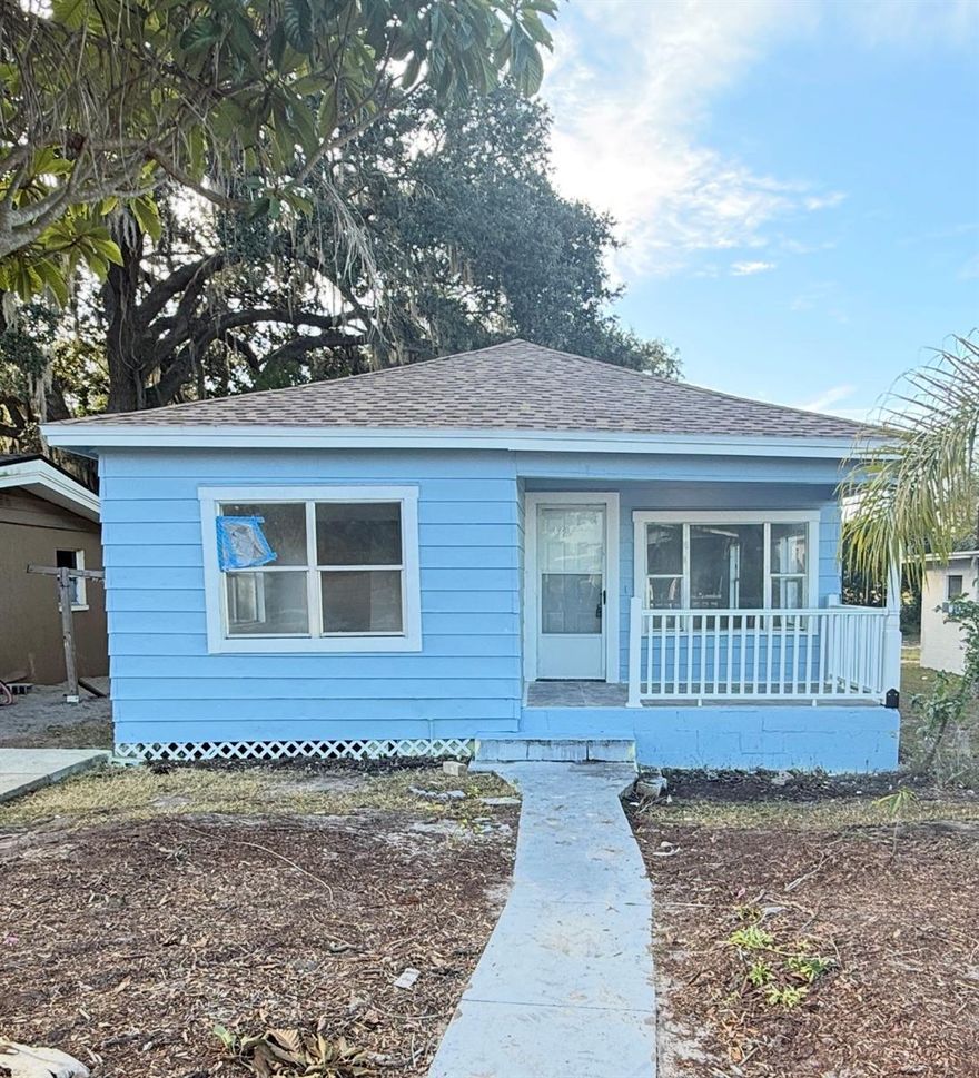 Completely renovated and move-in ready in Lake Wales! Welcome to your new home at 323 Dorsett Ave! This property has been meticulously renovated from top to bottom, offering the peace of mind of a new build. Enjoy a brand-new roof and a modern kitchen equipped with state-of-the-art appliances. The interior boasts fresh, contemporary finishes. Step outside and relax in your spacious backyard, fully fenced for your complete privacy and security. Don't miss this unique opportunity! Seller financing options are available, making it easier to own your dream home. Schedule your showing today!