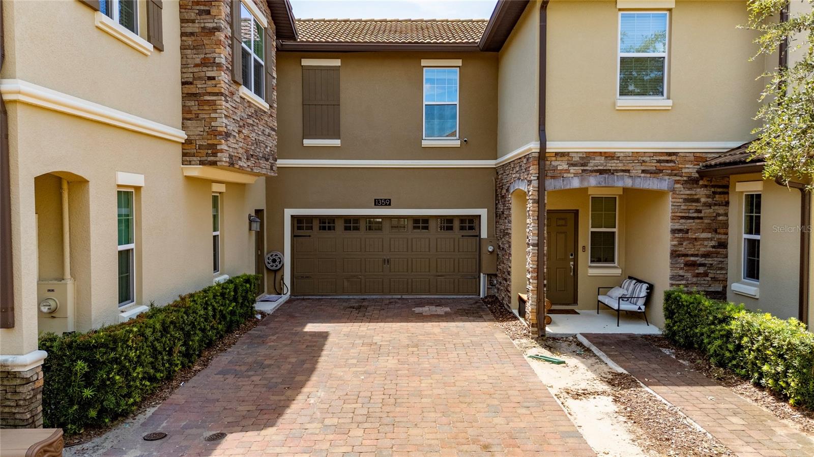 Situated in the gated community of The Vistas at Champions Gate, this 5-bedroom, 3-bath townhome offers serene views of lush trees and nature with no rear neighbors. The first floor features an open-concept layout with a bright living area, modern kitchen with stainless steel appliances, and durable tile flooring. Upstairs, wood flooring flows through a spacious loft, additional bedrooms, and a primary suite with a private balcony, dual vanities, walk-in shower, and walk-in closet.
Residents enjoy access to resort-style amenities, including multiple clubhouses, pools, a lazy river, tiki bar, fitness centers, and more. HOA fees include cable, high-speed internet, landline, and lawn care. Conveniently located near I-4, Highway 27, and Highway 192, and just minutes from Disney, Universal, shopping, dining, and medical facilities.
Experience the perfect blend of nature, comfort, and resort living—schedule your private tour today!