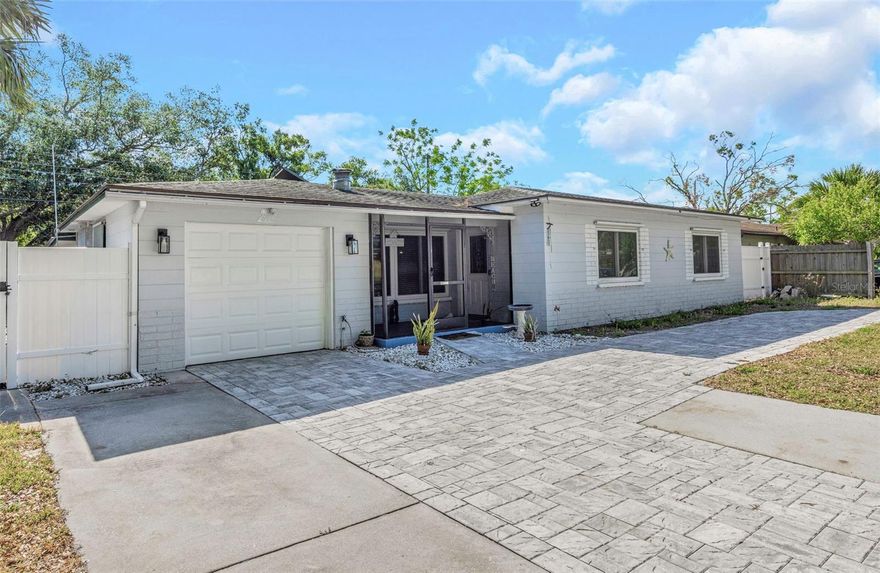 This beautiful property in Clearwater offers incredible  potential, whether for first time homebuyers or as an investment opportunity fort short-term rentals like Airbnb. Ideally situated just 10 minutes from the beach, it provides both convenience and lifestyle appeal. The home features 2 bedrooms and 2 fully  remodeled bathrooms, along with a spacious backyard perfect for outdoor enjoyment or future enhancements. Major updates include a new air conditioning system and new water heater, giving buyers peace of mind. BEST OF ALL, there is no HOA, offering added flexibility and no additional fees.