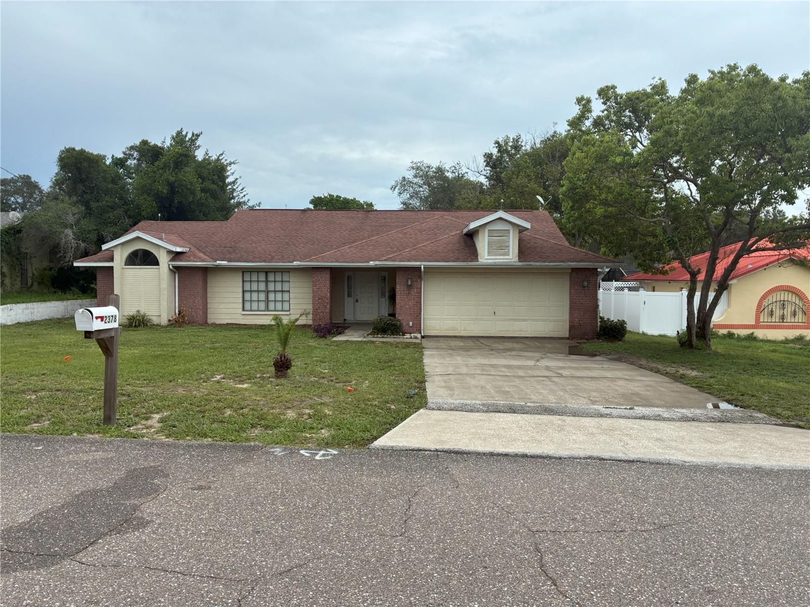 Great 3 bedroom/2bathroom home with an attached 2-car garage and screened-in back patio now available for rent in Spring Hill! Very spacious home with newer vinyl flooring. Large master bedroom features an en suite with a stand in shower, private toilet and TWO walk-in closets. Large private backyard. REQUIREMENTS: First and Last month's rent plus $1750 Security deposit is required before move-in. 1 year min lease term. Applicants must have a credit score of 600 or more and total monthly income of $5250. No smoking is permitted. Pets are allowed with landlord approval and $250 Non-refundable pet fee for each pet (2 max). Tenant responsible for appliances. Call with any questions!