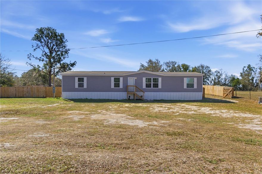 ?? New Home for Sale – FORT MEADE

Step into a home designed  comfort, privacy, and tranquility in every detail. This modern residence, built in 2025, is located at 6109 Pinetree Dr, on a quiet dead end, in a peaceful area ideal for those seeking a serene and secure environment.

Set on 1.14 acres of land, the property provides ample space to customize to your lifestyle: private gardens, recreational areas, future expansions, or simply to enjoy the space and privacy this exclusive setting offers.

Key Features:

New construction (2025): modern, efficient, and move-in ready.

New roof with an estimated 25-year lifespan, providing long-term durability and protection.

Brand new appliances with 7-year warranty, ensuring daily convenience and peace of mind.

Thoughtfully designed for efficiency, style, and functionality.

Dead end location, offering maximum privacy, safety, and a quiet atmosphere.

What Makes This Property Unique:

Expansive 1.14-acre lot to adapt to your lifestyle.

Modern amenities and new finishes for a worry-free home.

Location combining peace, privacy, and accessibility.

Perfect for families, professionals, or anyone seeking a private, relaxing retreat.

This residence represents a unique opportunity to invest in quality of life, combining modernity, space, and tranquility. Here, you’re not just buying a home — you’re investing in years of comfort, security, and well-being in a privileged, private setting.