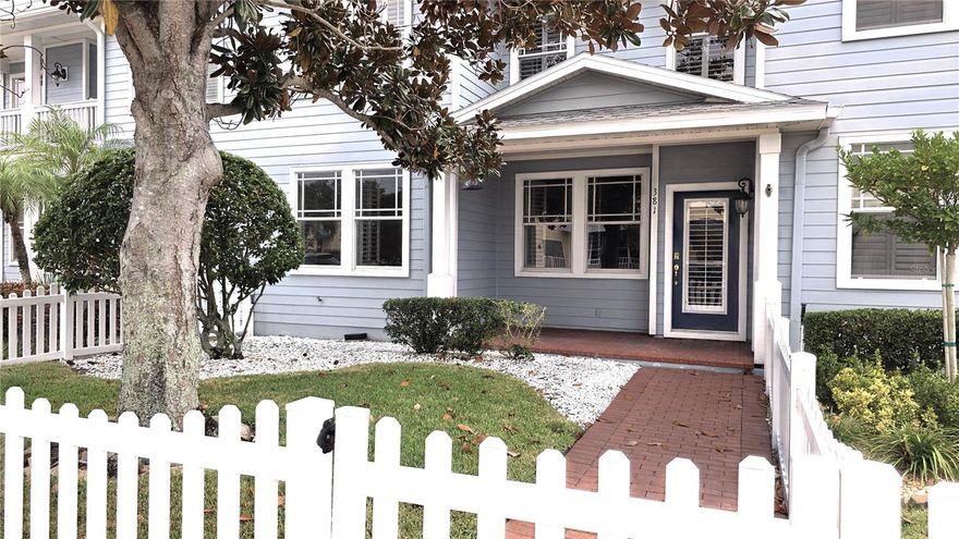 Amazing opportunity to lease a newer townhome right in the middle of Downtown Largo!
Literally across the street from this unit you will find several Restaurants, shops, parks, that you need to enjoy life!
This townhome is located directly on a beautiful, charming, paved downtown brick street and right in front, the City of Largo has been building the Horizon, a new mixed-use development in Downtown, with office spaces, retails, public and private areas for everyone to enjoy; it is almost finished.
This 2003 bult three bedrooms, two and a half bathrooms townhouse features a large open kitchen, and an over-sized two car garage with a long driveway. It has ceramic tiles downstairs and wood floors upstairs. All three bedrooms are very large; the primary bath as well is over-sized and features
both a garden tub and a separate shower stall. There is a spacious foyer upstairs, a separate laundry room and a guest bath.   
All bedrooms feature large walk-in closets, and the kitchen has a large pantry that allows for extra storage.
The private front yard has been meticulously maintained by the association and is fenced in for privacy.
Come and see this gorgeous townhome and you will see for yourself the meaning of curb appeal!
It is literally close to everything. Located in the middle of Downtown Largo, also close to Largo Central Park and just 10 minutes driving to Belleair Beach!