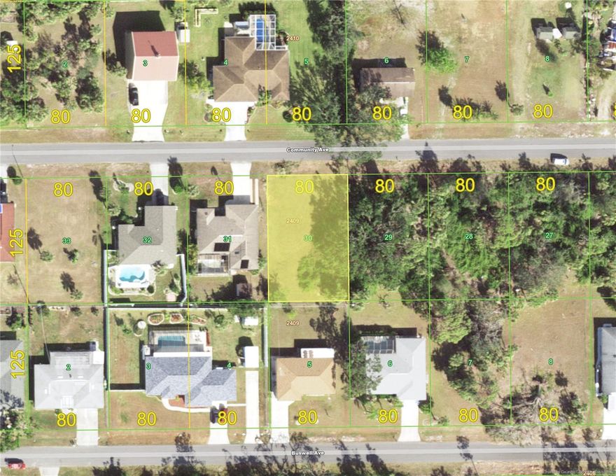 The lot is located in a neighborhood that has city water and is centrally located. The sun-drenched beaches, where soft sands meet crystal-clear waters of the Gulf of America. Go fishing or boating along the Charlotte Harbor, known for its large marine life and stunning sunsets.  

For nature lovers, the sprawling Charlotte Harbor Preserve State Park offers endless opportunities to explore Florida’s ecosystems, showcasing a diverse array of habitats, including mangrove forests and a wide range of bird species and wildlife. This and so much more is waiting for you to build you dream home here.