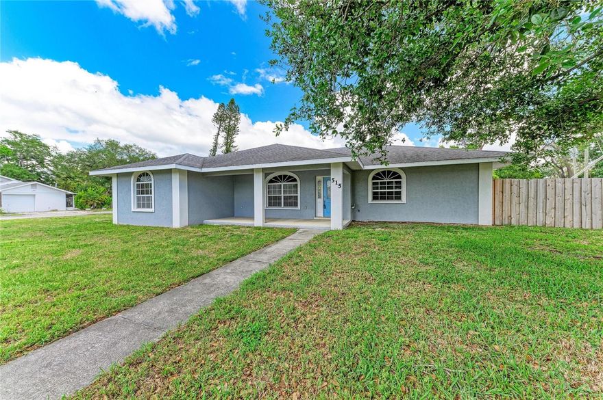 One or more photo(s) has been virtually staged. Private retreat featuring your very own swim spa, fenced yard, covered porches, RV and boat parking—with no deed restrictions or HOA fees. This 3-bedroom, 2-bath home sits on over 1/3 of an acre in the heart of NW Bradenton.

Designed with flexibility in mind, this property is ideal for full-time living or as an income-producing Airbnb. The open floor plan offers vaulted ceilings and abundant natural light, creating a bright and welcoming atmosphere throughout.

The kitchen features wood cabinetry and a butcher block island, perfect for gathering and everyday living. A bonus room off the primary suite provides the ideal space for a home office, fitness room, or custom closet.

Recent updates include a brand-new A/C system, new dishwasher, and built-in microwave. Additional highlights include a spacious 2-car side-entry garage and a location outside of a flood zone.

Conveniently located across the street from King Middle School and just down the road from Palma Sola Elementary, this home offers both comfort and versatility in one of Bradenton’s most desirable areas and best school districts.