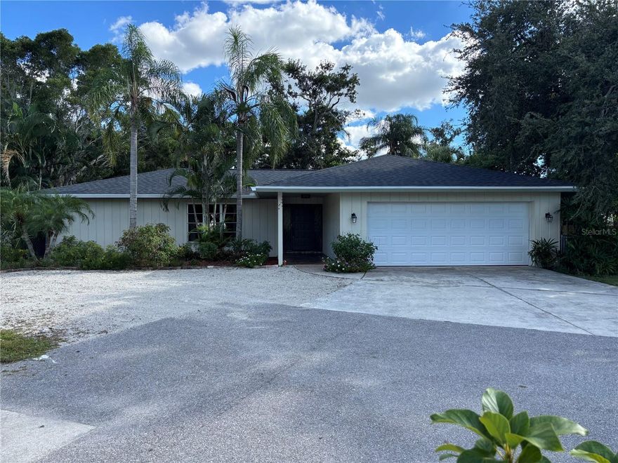 LOCATION - LOCATION - LOCATION -- Beautifully updated/remodeled 3 bedroom, 2 bath, 2 car garage home with a HUGE fenced in acreage lot. Located in Central Sarasota, close to everything this great Gulf Coast City has to offer.  Pet ok with approval by landlord and management in writing.  Electric, Water/sewer INCLUDED with rent!!!  May be rented unfurnished OR furnished.  Such an awesome and unique property to describe, you must see it in person to fully appreciate the peaceful and tranquil setting.  DO NOT MISS OUT on this GREAT opportunity for spacious living.