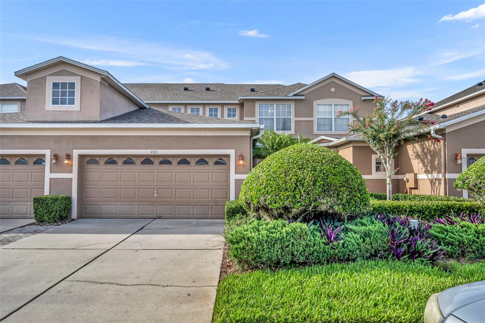 Welcome to this beautifully maintained townhome in the heart of Winter Springs, Florida. This spacious 3-bedroom, 2.5-bathroom home offers a perfect blend of comfort, convenience, and modern living. Located in a quiet, family-friendly community, this property is ideal for those looking for a peaceful yet accessible place to call home. The 3 generously sized bedrooms include a master suite with a walk-in closet and private bathroom. 2 Full bathrooms upstairs and over 1800 square feet of living space featuring and under-roof patio. Spacious kitchen complements with ample cabinet space. A 2-car garage for added storage and convenience.This sought-after community of Landings at Parkstone is centrally located with access to major highways, nearby parks, shops, and restaurants, which makes it a perfect place to call home. HOA covers lawncare, a gated community, and a community pool. Winter Springs offers a suburban lifestyle with easy access to Orlando’s downtown and major attractions. Whether you're commuting to work or exploring nearby parks and trails, this townhome offers the best of both worlds