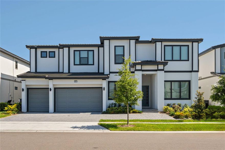 This stunning vacation home, built in 2023, is located in the prestigious Paradiso Grande Resort, Orlando’s newest high-end community. Designed to appeal to the most discerning buyers, this property seamlessly combines modern sophistication with the ultimate in leisure and relaxation. Its contemporary design features sleek architectural lines and elegant interiors, making it perfect for entertaining or enjoying tranquil retreats. With a spacious layout, it comfortably accommodates families and groups, offering both open areas for gatherings and private spaces for relaxation.

As part of the exclusive Paradiso Grande Resort, the property provides access to unparalleled amenities. Residents and guests can enjoy an expansive pool area ideal for relaxing in the Florida sun, a state-of-the-art fitness center to maintain an active lifestyle, and a luxurious clubhouse featuring lounges, dining options, and recreational activities for all ages. The beautifully landscaped community enhances the luxurious atmosphere, creating a serene and inviting environment.

Located just minutes away from world-class theme parks, shopping, and dining, this property is a rare find, combining luxury living with the potential for lucrative rental income. Experience the pinnacle of vacation home ownership at Paradiso Grande Resort.