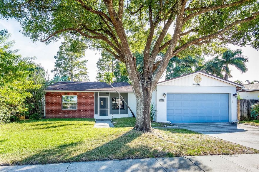 Conveniently located in the Clearwater Largo area. The 3 bedroom 2 bath home features an attached garage, spacious living areas and a relaxing yard.