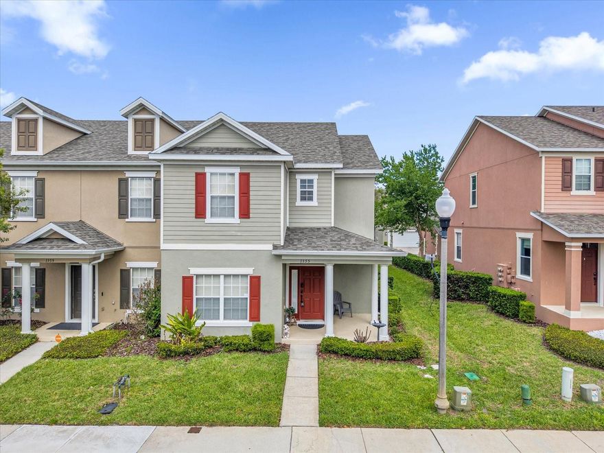 Move-in ready townhome located in the desirable Emerson Park community of Apopka featuring 4 bedrooms and 2.5 bathrooms with a functional and comfortable layout. The first-floor primary suite offers convenience and privacy, while the open-concept floor plan includes spacious living and dining areas plus a versatile flex space ideal for a home office, playroom, or additional sitting area. Upstairs you’ll find three additional bedrooms providing plenty of room for family or guests. Enjoy relaxing on the covered front porch and the convenience of a private garage. The home is located just steps from the community clubhouse and resort-style pool. Emerson Park offers close proximity to A-rated schools, shopping, dining, and top-rated medical facilities. Poviding easy access to Orlando’s theme parks, entertainment, airports, and Florida beaches. Outdoor lovers will appreciate being near Wekiva Springs State Park, Kelly Park, Rock Springs Run, and the 22-mile West Orange Trail for walking, running, and biking. Schedule your showing today!