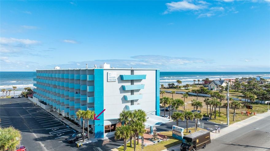 One of Daytonas busiest condotels. This unit is in the local rental program and while the owner has enjoyed a good return on his investment over the years he has moved out of country and is ready to sell this beachside beauty! Amenities include a restaurant.Tiki bar, private pool, game room and oh did I mention the Fountain Beach is direct Atlantic oceanfront!! So you can walk/swim the beach. This unit is fully furnished and ready to go. Better hurry before you miss anymore assignable income!.