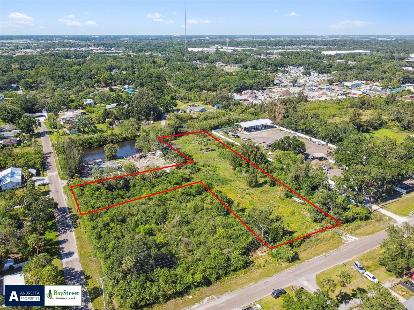 This 2.62 acre Palm River townhome development site is nestled off the main roads just over the 22nd Street Causeway at the edge of McKay Bay. The site is almost completely cleared and is ideally located in a workforce dense market in an area starving for the affordability a townhome product offers. With a prior PD site plan approved, the purchaser will enjoy considerable time savings to either develop according to the existing plan or modify to fit their own design specifications as well as a huge development savings as Hillsborough county continues waste water service expansion through Phase 3 of the Palm River S2S Project scheduled for Fall of 2026.
Sitting just minutes from Downtown Tampa, Ybor City, palmetto Beach and the vibrant Brandon market via the Salmon Expressway, this site offers an outstanding opportunity to build and provide much needed workforce housing the growing Tambay Bay MSA needs.
Disclaimer: All references to potential development are based upon Future Land Use in the municipal development code. Brokers make no representations as to allowable use or development limits. Purchaser should consult professionals and the local municipality to determine property suitability.
Located in Tampa just west of 41 and south of I-4, offering easy access to surrounding areas.