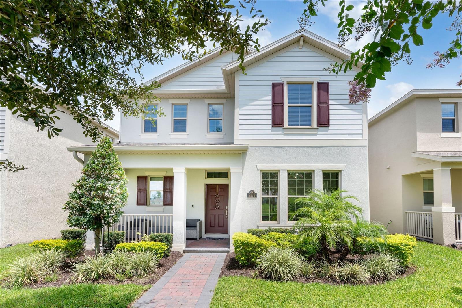 Stunning 2-Story Home with Payed off Solar System, Designer Upgrades, and A-Rated Schools in Waterleigh – Winter Garden!
Welcome to this beautifully maintained 3-bedroom, 2.5-bath home featuring a versatile den/flex space—perfect for a home office, gym, or media room. The open-concept kitchen is a chef’s dream, showcasing modern wood cabinetry, waterfall stone island with under-cabinet and island lighting, stainless steel appliances, and elegant stone countertops.
The spacious family room opens seamlessly to a covered lanai and beautifully landscaped backyard—ideal for entertaining or peaceful relaxation. A stylish half bath on the main floor includes a luxury touch: a high-end automated toilet for added comfort.
Upstairs, the spacious owner’s suite features a large walk-in closet and a luxurious en-suite bath with a walk-in shower and dual vanities.
Energy Efficiency at Its Best!
This home is equipped with a payed off powerful solar system featuring 39 Q.CELL G-10 panels, 14.04 KW capacity, IQ8PLUS microinverters, and an Enphase IQ Battery 10T—delivering energy savings and long-term sustainability. Additionally, enjoy endless hot water with the Stiebel Eltron Tempra 29 Plus tankless electric water heater.
Located in the sought-after master-planned community of Waterleigh, residents enjoy resort-style amenities including: 4 Clubhouses with resort-style pools, Fitness centers,Tennis, BBQ areas & picnic spots, Dog parks, playgrounds, and more!
Top-rated A Schools conveniently located within the community make this an unbeatable option for families seeking quality education and lifestyle.
Don't miss the chance to own this energy-efficient, upgraded home in one of Winter Garden's most desirable neighborhoods. Schedule your private showing today!