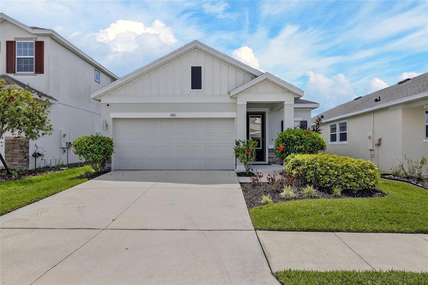 IMMACULATE! SALTWATER, HEATED, PRIVACY SCREENED POOL HOME WITH TONS OF UPGRADES- PRICED TO SELL! Welcome to one of the most pristine homes on the market in the Resort Style Community of Waterset, built by David Weekley and located in one of the community’s newest phases. This stunning 3 bedroom, 2 bath residence is loaded with high-end upgrades, designer finishes, and exceptional attention to detail throughout!! 
Step outside to your BRAND NEW private outdoor retreat featuring a $100,000 heated, saltwater pool with fountains, surrounded by professional landscaping and a custom privacy screen, creating a true resort-style experience right in your own backyard! 
From the moment you step inside, you’ll notice the elevated design, from Restoration Hardware lighting and fixtures to plantation shutters and custom built-in closets that create a clean, organized, and luxurious feel. The open-concept layout is filled with natural light and thoughtfully designed for both everyday living and entertaining.
This home is perfectly positioned within walking distance to York Elementary, the state-of-the-art Southshore Sportsplex, and the highly sought-after Waterline Station amenity center. 
Living in Waterset means enjoying one of Apollo Beach’s premier master-planned communities, offering an unmatched lifestyle with multiple resort-style pools including water slides and lap pools, beautifully designed clubhouse spaces, an on-site café, fitness centers, and a wide variety of sports courts including tennis, pickleball, basketball, and volleyball.
Residents also enjoy over 12 miles of scenic walking and biking trails, numerous parks and playgrounds, splash pads, dog parks, open green spaces, and lakeside gathering areas designed for both relaxation and recreation.
Located in Apollo Beach, this home offers convenient access to Tampa, MacDill Air Force Base, and is within driving distance to some of Florida’s most renowned Gulf Coast beaches, making it ideal for both commuting and enjoying the best of Florida living.