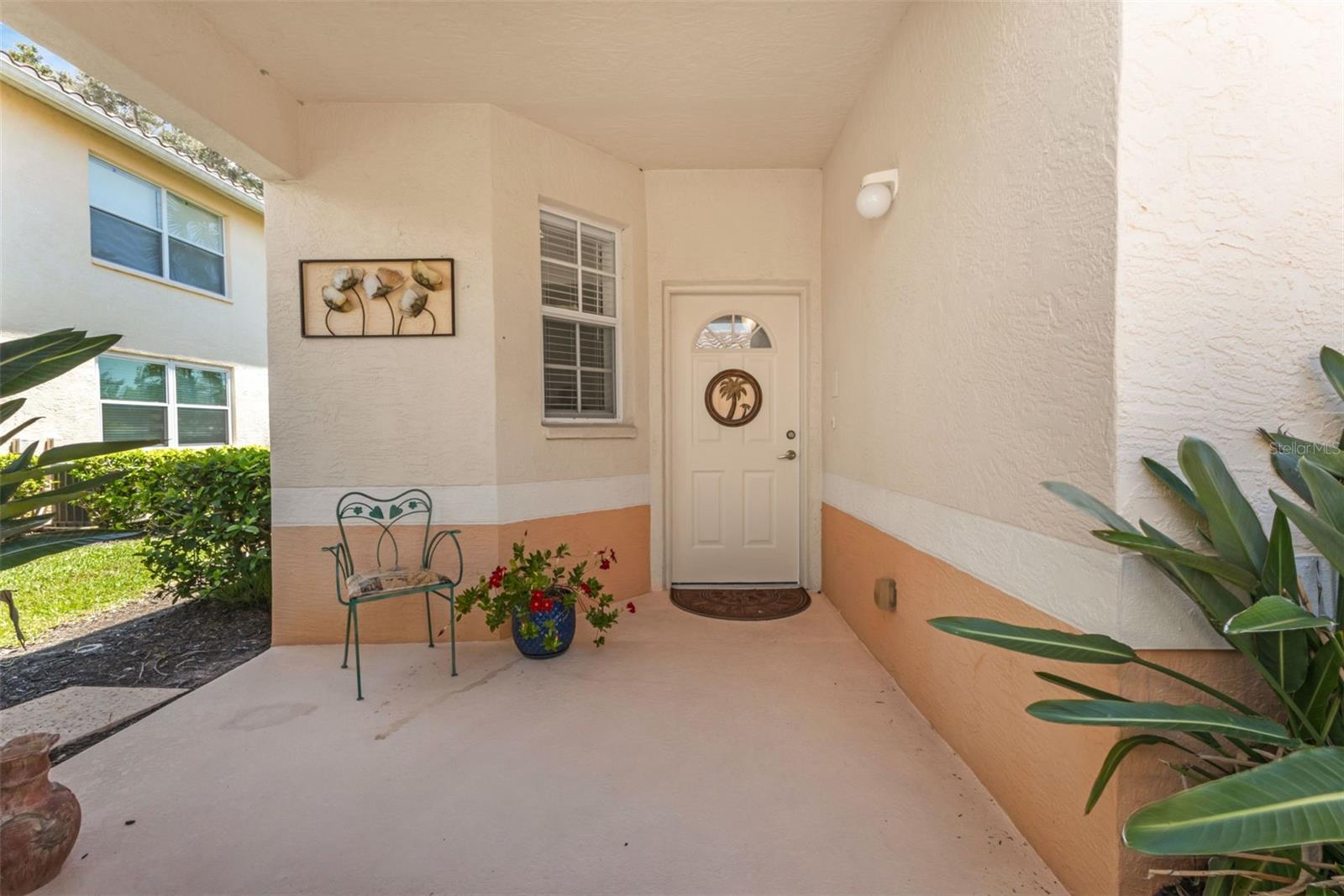 It's about VALUE, LOCATION, COMMUNITY and LIFE STYLE! This PREMIER GATED community offers it all, and at a surprisingly low cost. The fees, of course, include all the usual LUXURY amenities like CLUB HOUSE, multiple heated POOLS, SPA, FITNESS CENTER, TENNIS or PICKLEBALL courts and BOCCE. No worries about exterior maintenance and replacement as BUILDING maintenance and LANDSCAPING and PEST CONTROL are handled. But this association also covers your WIFI, basic CABLE, WATER and TRASH, even the yearly testing of your unit’s interior FIRE SPRINKLER SYSTEM is covered. Stop and do the MATH, at $566.00/month fees, Casa Di AMICI at VENETIA is a BARGAIN!
This 300 acre community of villas, condos and homes is characterized by MATURE TREES and LUSH landscaping. The strategically placed PRESERVES envelope the GRAND COMMUNITY POOL and CLUBHOUSE, suggesting the location of a quiet SECLUDED countryside, as opposed to the close proximity to the city adventures that exist just the other side of the preserves. The position of this particular condo unit also follows suit, with a view of the LILLY POND and the untouched PRESERVE from the back of the condo facing SOUTH. Relax and enjoy seeing and hearing the WILDLIFE.
This first floor condo is offered turn-key and is clean, bright and neutral. The 3 bedrooms are arranged in a split floorpan with 2 bathrooms. The master bedroom has double closets and a view of the pond. The en-suite bath has a walk-in shower, separate toilet room and double sinks set in a granite counter.
Extra finishes like ROUNDED CORNERS and SHALLOW COVES add a touch of elegance and serve as placeholders for artwork and furniture. There is no carpet. So enjoy the easy maintenance luxury vinyl flooring in the bedrooms and the diagonally placed ceramic tile in the rest of the unit. This unified neutral flooring, matching GRANITE counters throughout, combined with the light neutral paint and white cabinets and appliances, support a decorating pallet to move in any direction.
It has a designated LAUNDRY ROOM with DEEP SINK and a deeded ONE CAR GARAGE.
Building community and relationships is easy! Check out their user friendly WEBSITE, which is kept current and up to date with EVENTS, CLUBS, SPORTS, GROUPS, FIELD TRIPS, PRESERVE maps, WALKING maps, PHOTOS, calendars and resources. They even have an “If you need help with your PC” resource!
Venturing out a few miles from the development gates, regardless of direction you will find a plethora of outdoor activities, passive entertainment, cultural opportunities and many social events. MANASOTA BEACH is just 5 MILES south and DOWNTOWN VENICE and beach is just 6.5 MILES north. That means FARMERS MARKETS, ART FESTIVALS, shark tooth festival, CONCERTS, boat rentals, fishing pier, ART CENTERS, Restaurants, Theaters, and BOAT PARADES. The LEGACY TRAIL, SHAMROCK NATURE CENTER and the Senior Friendship Center are very close. There are public boat launches and your new zip code gives you access to membership to a private BOAT LAUNCH.
Check out the Atlanta Braves Spring Training Center in addition to baseball, hosts events and concerts. A favorite among locals is the Memorial Day concert and fireworks featuring the Venice Symphony honoring our Veterans. Who knows what the developing Wellen Park downtown will add to the entertainment and restaurant mix. Its just a great location, at a value price, for either a year round residence or to enjoy the convenient low maintenance seasonal living.