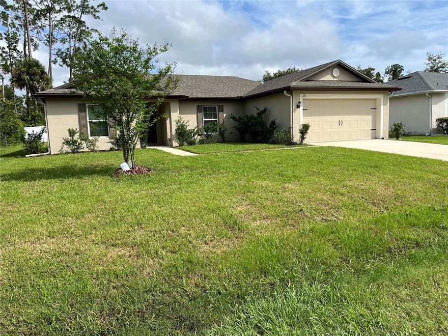 Better then new. Only 3 years old, ready to move into. 3 bedrooms 2 bath and 2 car garage. Open floor plan with granite countertops. Owner's bath has a walk-in shower.  A beautiful screened in lanai has been added.