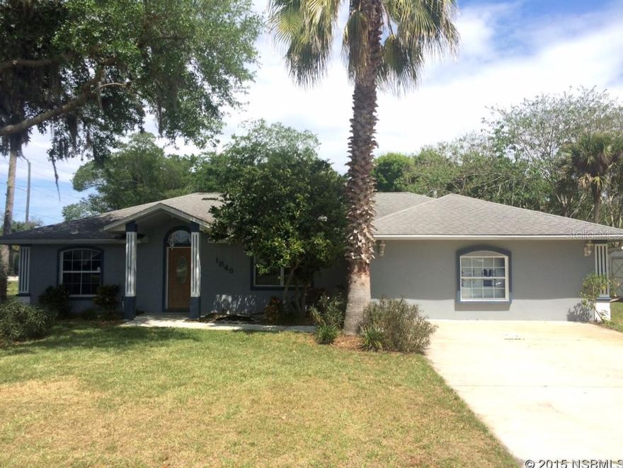 Looking for a pool home for the summer time? Well the search may be over. This 3 bed 2 bath corner lot pool home boasts 2,196 sqft of living space, 528 of which come from the converted 2 car garage which can easily be converted back or used as a large family/recreation room. Features vaulted ceilings, split bedrooms, 130x125 corner lot, in-ground screened in pool and is located close to schools, shopping and just minutes to the river, beaches and I-95. ;Water: City