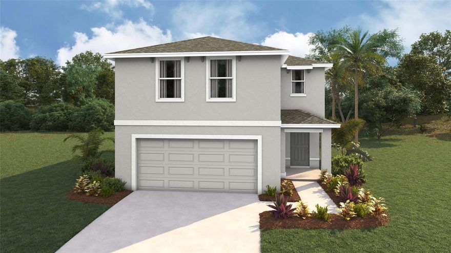 Under Construction. Experience the best of two-story living in this thoughtfully designed 4-bedrrom, 2.5 bathroom home. The main floor seamlessly blends the living, dining and kitchen areas, creating an open and inviting space. Upstairs, discover four well-appointed bedrooms, including the primary bedroom with ensuite bathroom and walk in closets. Balancing functionality with modern aesthetics, this home is the perfect canvas for daily living and entertaining. The kitchen is appointed with a stainless-steel range, microwave and built-in dishwasher. The Elston is equipped with a state-of-the-art smart home system. Pictures, photographs, colors, features, and sizes are for illustration purposes only and will vary from the homes as built. Home and community information including pricing, included features, terms, availability and amenities are subject to change and prior sale at any time without notice or obligation. CRC057592.