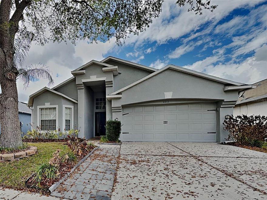 Take a look at this beautiful home, Clean and Move-In Ready, split plan featuring 4 bedrooms, 3 bathrooms, 2 car garage and approximately 1,831 heated square feet. Enjoy the freedom of a virtually maintenance free lifestyle while residing in a great community. Smart Home Tech - $21.95/mo; Washer/Dryer - $35/mo; High Speed Cable/Internet (if applicable by 3rd Party user) $55/mo; Renters insurance reqrd, Pool service (if applicable) is $150/mo, Septic System (if applicable)- $35/mo; Admin Fee - $150 after lease is generated. Applications are First Come First Serve basis. Possible Variable Rent Option – go to “Apply” on website and select Term for monthly rental options. This home is professionally managed and maintained by Owner. You deserve single family rental living at its best!