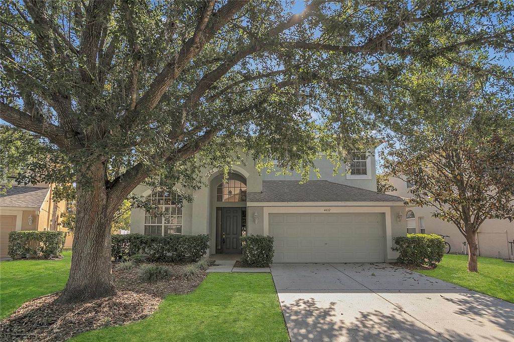 Photo of 4432 Huddlestone Drive, Wesley Chapel, FL 33545 (MLS # O6301430)