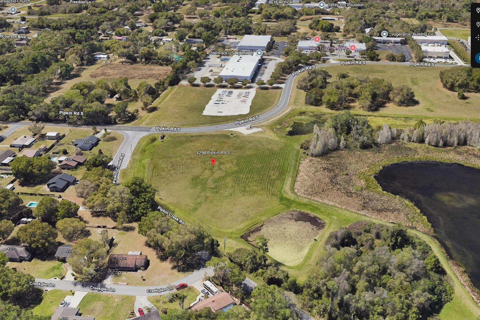 PARKWAY CORPORATE CENTER - Land