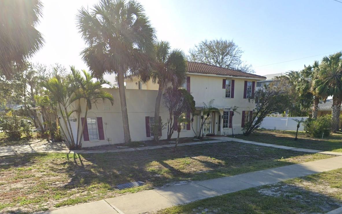 Come make this Belleair Beach home your new place to call home. The home has been owned since it was built by the builder himself in 1977. The home needs to be updated to your standards. The home has a living room with fireplace, a formal dining room, large kitchen with breakfast room and full bath on the first floor (which could be also Be used as a pool bath if you install a pool), large laundry room and extra large and deep two car garage with a huge elevated storage room all on the first floor. The second floor offers four bedrooms and two baths. The primary has its own en-suite and a walk out sun deck that is 600SF and has his and her closets. The first and second floor have high ceilings and is a great place to for a family. You could not have a better address that this home. Call today and see tomorrow.
The home sustained minor water intrusion from last years hurricanes.