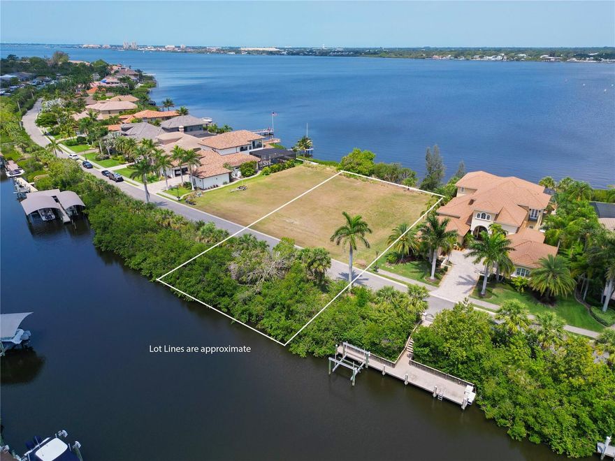 Dreams do come true... take a look at this spectacular lot in the exclusive gated community of Hawk Island off of the Gulf Coast of Southwest Florida, on the south side of the Manatee River with direct access to the Gulf of Mexico.  This lot offers 100.3' of direct riverfront with unobstructed views along with 111' frontage to a deep water salt water canal that can accommodate boats up to 70'... this property is a water lover's dream with magnificent water views to enjoy each day of the year along with breathtaking sunsets each evening.  You can build your viewing dock to watch the magnificent views of the beautiful wildlife and boats on the Manatee River as well as your boating dock on the canal side of the property where you can store your boat and your other water toys.  You are only a short boat ride to the beautiful water of the Gulf of Mexico that is lined with soft powdery white sandy beaches.  This property is ideally located near Sarasota, downtown Bradenton, Lakewood Ranch, St. Petersburg, Tampa, three airports, shopping, fine dining restaurants, arts and theatres, internationally known IMG Sports Academy and 3 major hospitals.   You also have the options of so many outdoor activities... year round fishing, golfing, hiking and even mountain biking close by.  This is your dream lot where you can build your spacious ranch style home or your luxurious 2 story home. Architectural drawings for a home with specifications according to Manatee County and the coastal line are available upon request.  Let this creation be yours...come see, come sigh and make this exclusive river to canal property on beautiful Hawk Island your own.