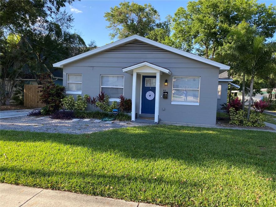 *** COMPLETELY RENOVATED *** STUNNING 2 bedroom, 1 bath steps away from Thornton Park and Downtown Orlando. Minutes away from ORLANDO HEALTH and ADVENT HEALTH. You'll love the designer-touches and HGTV-feel of this completely remodeled home, along with the charm and character of the original hard-wood floors. The fabulous kitchen includes SOFT CLOSE shaker-style cabinets, stainless steel appliances, gorgeous quartz countertops and modern fixtures. Neutral colors and tons of natural light make the large living room warm and inviting. The bedrooms are also spacious, especially for a downtown duplex. The laundry/ utility room offers convenience and additional storage. The FENCED YARD and private patio make for incredible OUTDOOR LIVING SPACE - just bring your grill! All in a location that can't be beat! One block from the DOG PARK and only a few blocks to Thornton Park, Lake Eola, and all that downtown has to offer. Some pets ok, but may require additional deposit. Rear unit in duplex available mid June.
