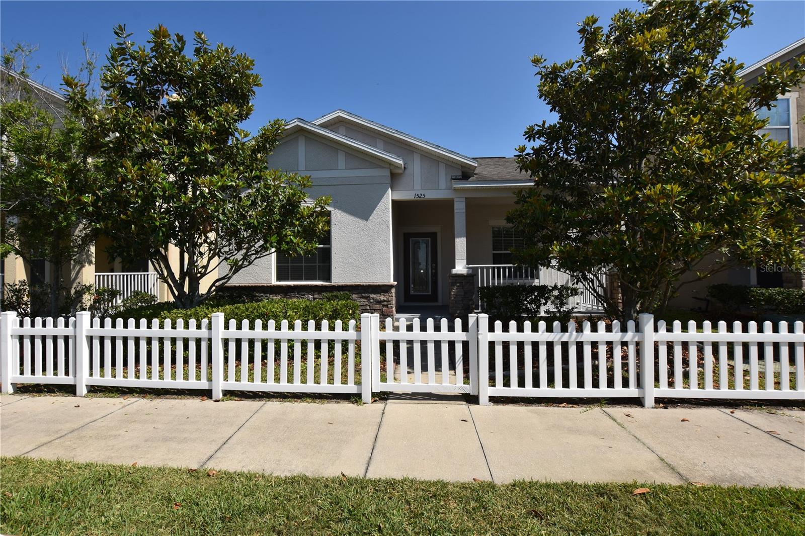 One or more photo(s) has been virtually staged. Discover this charming 3-bedroom, 2-bathroom home nestled within the gated Brandon Pointe community. Located conveniently in the heart of Brandon, this residence provides easy access to the I-175 & Leeroy Selmon expressway and an array of fantastic shopping opportunities. Inside, you'll find a welcoming open floor plan, adorned with tiled floors in the living areas and carpeting in the bedrooms. The expansive master bedroom features a private ensuite with a step-in shower, dual sink vanity, towel closet, and a separate walk-in closet. The kitchen is appointed with granite countertops, stainless steel appliances, and a convenient closet pantry. With a spacious living area and formal dining room, there's ample space for entertaining. Outside, enjoy the charm of a white picket fence, complemented by a front porch and a rear screen porch. The home also includes a 2-car garage. Additionally, the community amenities include a pool, lawn care, and sewer service. High speed fiber optic service. Administration Fee: Upon approval tenants will be subject to a $250 one-time administration fee. Ask how you can skip your security deposit with Rhino! Resident Benefit Package (Included in rental amount): -Bi-monthly A/C Filter Delivery -$100,000 Tenant Liability Insurance/ $10,000 Content Coverage -Identity Protection -Credit building (All Credit Bureaus) -Piñata Tenant Rewards Program -Tenant Portal Access: Online payments & submission of maintenance requests -24 Hour Emergency Maintenance Hotline