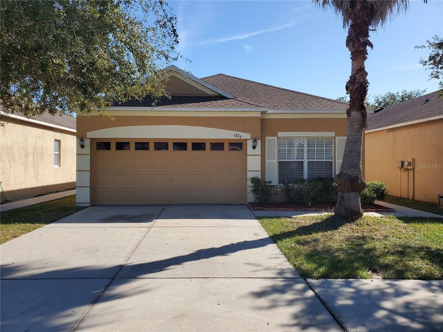 Ready to go! This home offers 3 spacious bedrooms, 2 full bathrooms and a large 2 car garage. Fenced yard, screened lanai, pond view, huge master suite with garden tub, shower, and huge closet, gorgeous open area, eat in kitchen! All the rooms are oversized, perfect for growing a family! Low maintenance fees and includes cable. Super convenient location, close to I-75 and a quick commute to Tampa and the Beaches. Make this one owner's well-loved home your new location today! Schedule your showing today!