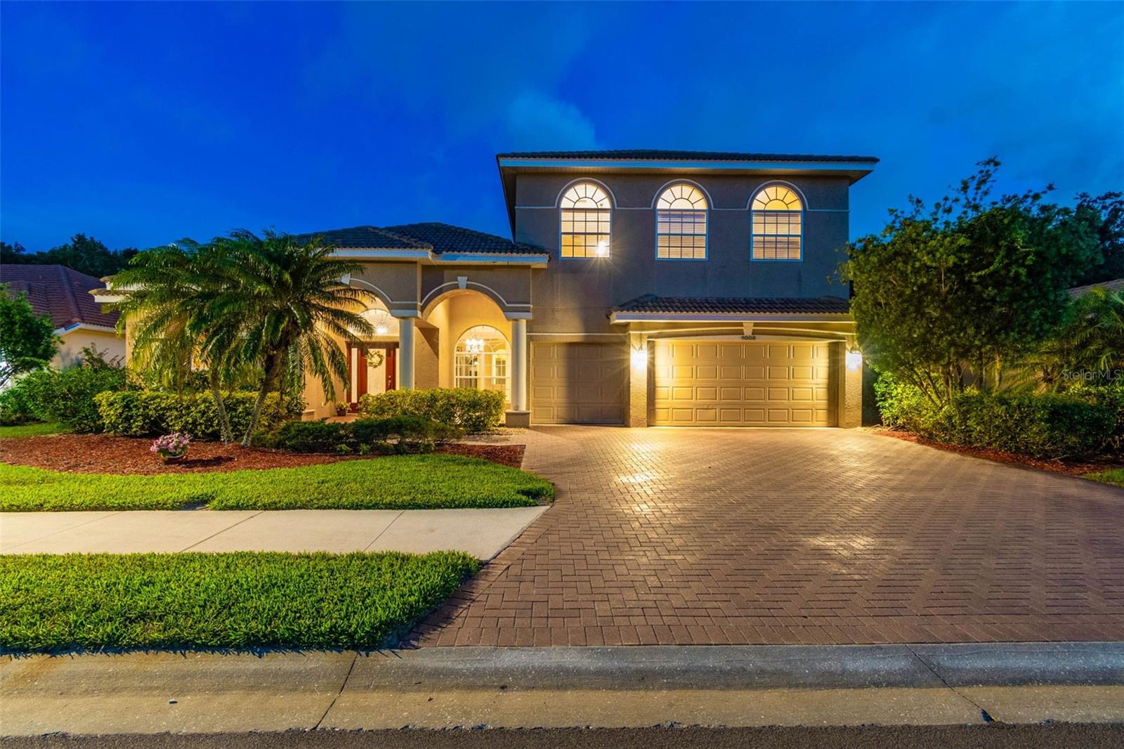 Prestigious Executive Home in Heritage Harbor – Gated Golf & Resort-Style Community
Welcome to this stunning 5-bedroom, 4-bath executive home, ideally located in the prestigious, gated golf community of Heritage Harbor. Nestled on a quiet, dead-end street and overlooking a serene nature preserve, this home offers the perfect blend of privacy, luxury, and convenience.
Inside, the home features a thoughtful split floor plan with soaring ceilings and elegant crown molding throughout the main living areas. Enjoy multiple versatile living spaces including a formal living room, family room with wood floors, a separate dining room, a private office/den, and an upstairs bonus room. The chef’s kitchen opens seamlessly into the family room, complete with a cozy dining nook—ideal for entertaining and everyday living.
The spacious master suite is a private retreat, featuring walk-in closets, a garden spa tub, and abundant natural light. Four additional bedrooms, including a fifth bedroom upstairs—perfect for extended stays—offer ample closet space and comfort, with plush carpeting in all bedrooms and ceramic tile throughout the common areas.
Step outside to your screened-in private pool, where preserve views create a peaceful outdoor escape. The 3-car garage, landscaped private lot, and premium location enhance the appeal of this exceptional residence.
As part of Heritage Harbor, you’ll enjoy resort-style amenities including a clubhouse pool, fitness center, tennis and pickleball courts, and scenic walking trails around Beacon Lake and throughout the community.
Unbeatable location—just off I-75 and within walking distance to brand-new shopping and dining, including Costco, Target, and a variety of desirable restaurants. Everything you need is right at your doorstep in this vibrant, well-connected neighborhood.
Don’t miss this rare opportunity to live in one of the area’s most prestigious communities. Schedule your private showing today and experience luxury living at its finest.