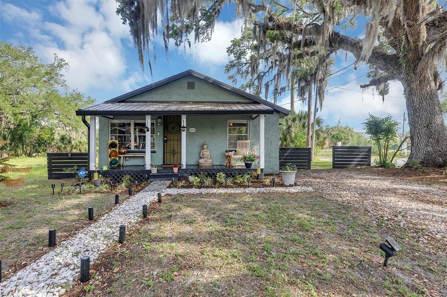 Great opportunity to enjoy a renovated Sanford bungalow on a desirable corner lot, offering modern comfort with historic charm. This move-in ready 2/1 features a freshly renovated interior with major upgrades including a 2023 metal roof, 2023 AC, and 2023 smart appliances (washer, dryer, stove). Updated electrical, updated plumbing, and a tankless water heater provide long-term peace of mind. Enjoy a charming front porch, private backyard, and easy access to Downtown Sanford, the Riverwalk, breweries, local events, and the SunRail station for convenient commuting.