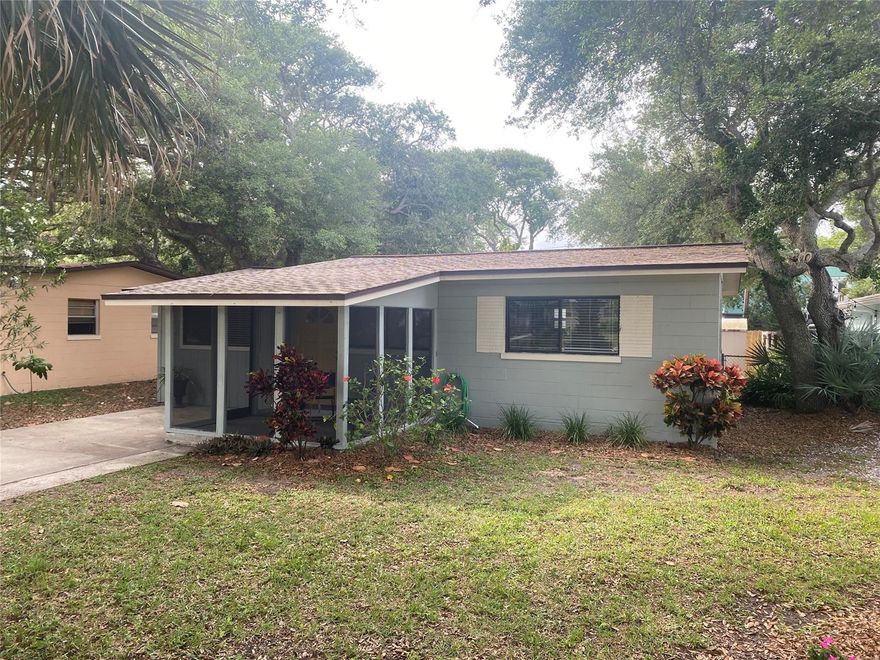 ***Text or Call KATIE MORRISON for showings 407-421-5025 .Send all offers to ktmorrisonhomes@gmail.com**

BEACH-SIDE!! 2 bedroom 1 bath, concrete block Periwinkle Alleyway home!! Tile through-out, gas range, inside laundry room,   exterior painted 7/2018,  roof  replaced 7/2018, a/c replaced 6/2019, interior is freshly painted and a large fenced backyard with an outdoor storage shed. This cozy beach-side  home  has lots of room to expand, if desired, with an alleyway entrance. ***The pictures of the furnished home are from the adjacent  home next door after being remodeled. This home has a similar layout and gives an indication of the renovation possibilities.***You're a short walking distance to the beach and just around the corner  to  the park with river access ,a Kayak/ Paddle-Boarding ramp and walking/biking trails . This home is  a golf cart ride to Flagler Ave. where you can enjoy local family owned restaurants and shops. Come live the dream and NSB lifestyle ! ;Water: City