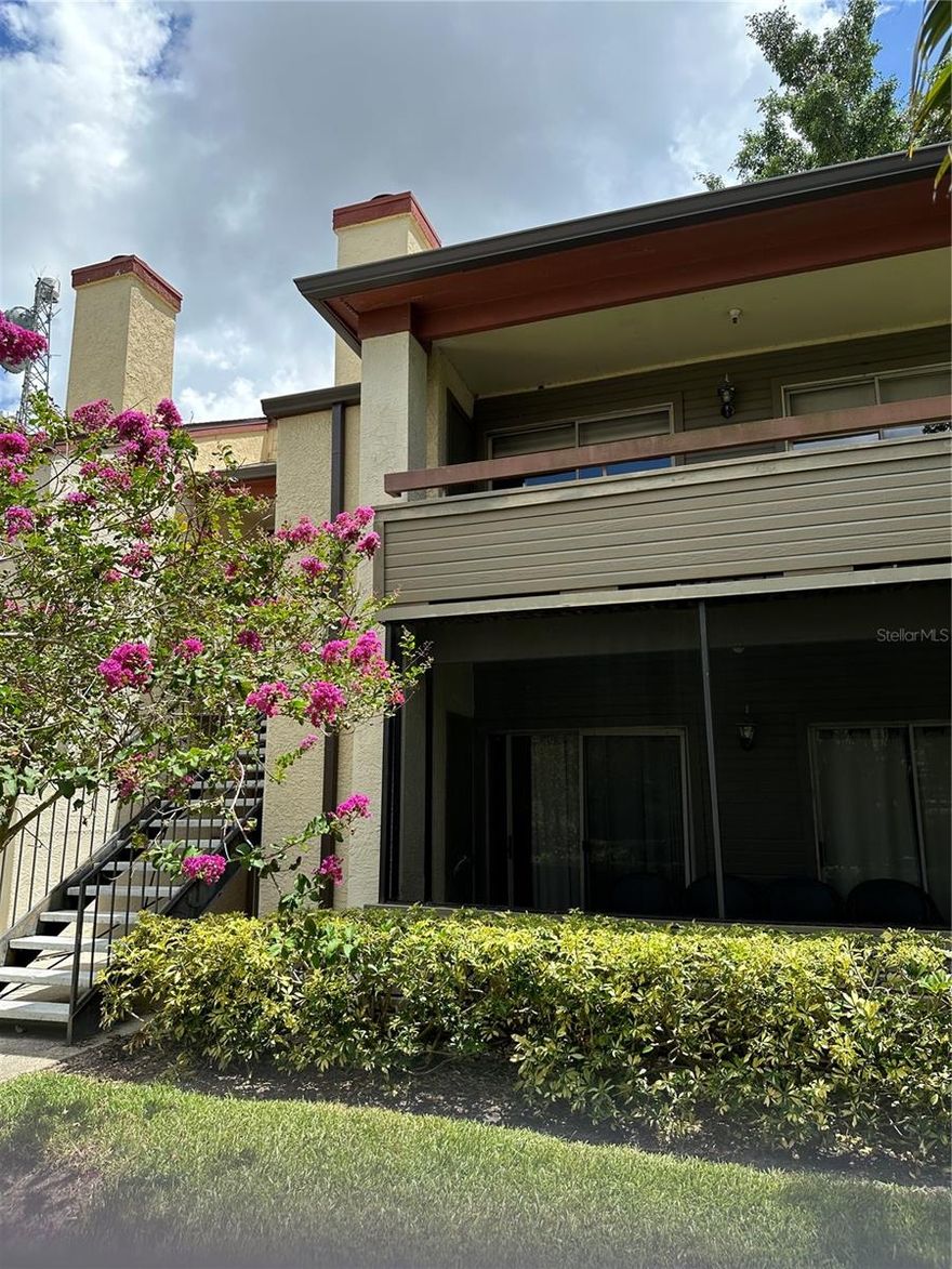 BACK ON MARKET due to no fault of the sellers. Welcome home to the Itopia Private Residences, where you will feel like you're on vacation all year long! Sit on your private balcony and enjoy a beverage as you watch the birds frolic along the pond. This cozy second floor furnished and move-in ready condo has everything you need for full or part time residency or investment  in the booming St. Pete market. The kitchen is open and offers a breakfast bar. There is a separate dining room and a utility closet with full size washer and dryer and additional storage shelves. The living room has a wood burning fireplace and sliding doors going out to your  lanai. The master bedroom provides a serene view of the pond, a coveted walk in closet and sliding doors to the lanai as well. The remodeled bathroom has a copper topped vanity, new sink and tiled shower/tub combo. This gated resort style community comes complete with 2 HEATED SWIMMING POOLS AND SPAS, VOLLEYBALL AND TENNIS COURTS, FITNESS CENTER,CAR WASH AREA, PRIVATE DOG PARK, AND CLUBHOUSE WITH ALL AMENITIES. Pets are welcome, up to 65 lbs, and there are no age restrictions. Cable, internet and valet trash service are included in the monthly association fees. Conveniently located to downtown St. Pete, Pinellas beaches and Tampa and St. Pete airports! Come view this St. Petersburg paradise today.