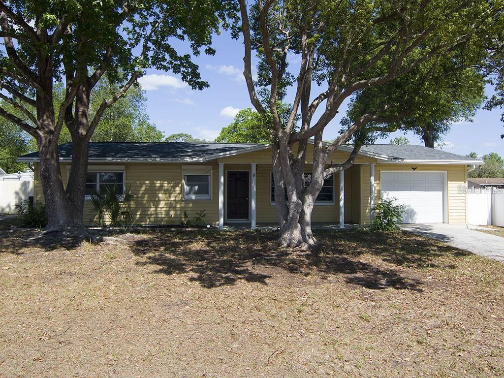 Recently Renovated house in Beverly Hills, Florida. New Flooring ( NO CARPETS), New Interior Paint, Newer Stainless Steel Appliances, New Vanities and Toilets, New Hot Water Heater, New HVAC System (2022). This house is a 2 bedroom, 2 full size bathrooms and a 1 car garage home with a large Florida room and inside laundry room. The bedrooms are spacious. This house has a large Florida Room that could be converted into a third bedroom. There is a screened in covered porch and a fenced in backyard. This 2/2/1 home is located near dining, shopping,hospital and many other amenities. It's close to biking trails, wildlife, fishing and Beaches. Please call for an appointment to preview this special renovated house in the center of Citrus County. Available May 1, 2025.P