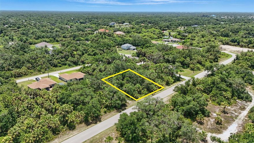Imagine the possibilities! This vacant lot in North Port offers the perfect setting to build your dream home in one of Southwest Florida’s most rapidly growing and desirable areas. Tucked away in a quiet, established neighborhood on the edge of town, this homesite provides the perfect balance of privacy and convenience—with no flood zone worries and no HOA restrictions.
Enjoy the peace and quiet of your surroundings while still being just minutes from I-75, offering quick and easy access to nearby cities like Sarasota, Venice, and Fort Myers. Whether you're commuting or just looking for weekend adventures, you’re never far from where you want to be.
This prime location is surrounded by everything that defines the Florida lifestyle:
Championship golf courses
World-class boating and fishing
Warm Gulf Coast beaches
Scenic parks, trails, and nature preserves
Shopping, dining, and top-rated schools are also nearby, making this a smart choice for families, retirees, or investors alike.
With plenty of space to build your ideal home, a pool, and even a detached garage or workshop, this lot invites you to bring your vision to life—whether you're planning a relaxing winter retreat or a full-time residence in paradise.
Your future home belongs here—quiet, convenient, and full of potential. Don’t miss your chance to own a piece of North Port’s bright future!