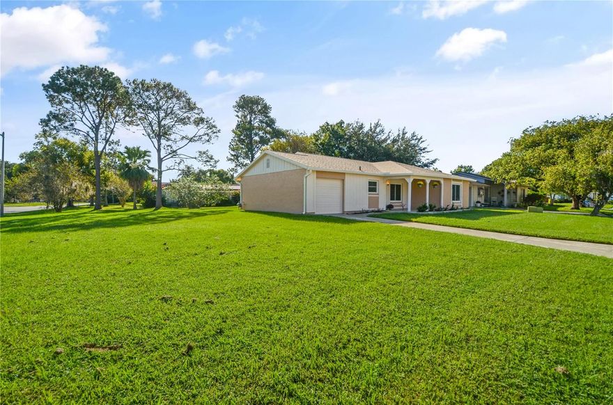 Wonderfully renovated on one of the Largest lots in Lake Ridge Village, Williamsburg. Tile throughout with new luxury vinyl. New roof, Kitchen cabinets, appliances, A/C with Gas furnace and duct work, bathroom vanities, water heater and electric panels all replaced in 2025. Best of all, the Low month HOA of $95 takes care of lawn cutting, edging and blowing. Perfect location near all the theme parks with fireworks all around the community. 20 mins to MCO airport and shopping/restaurants just blocks away.