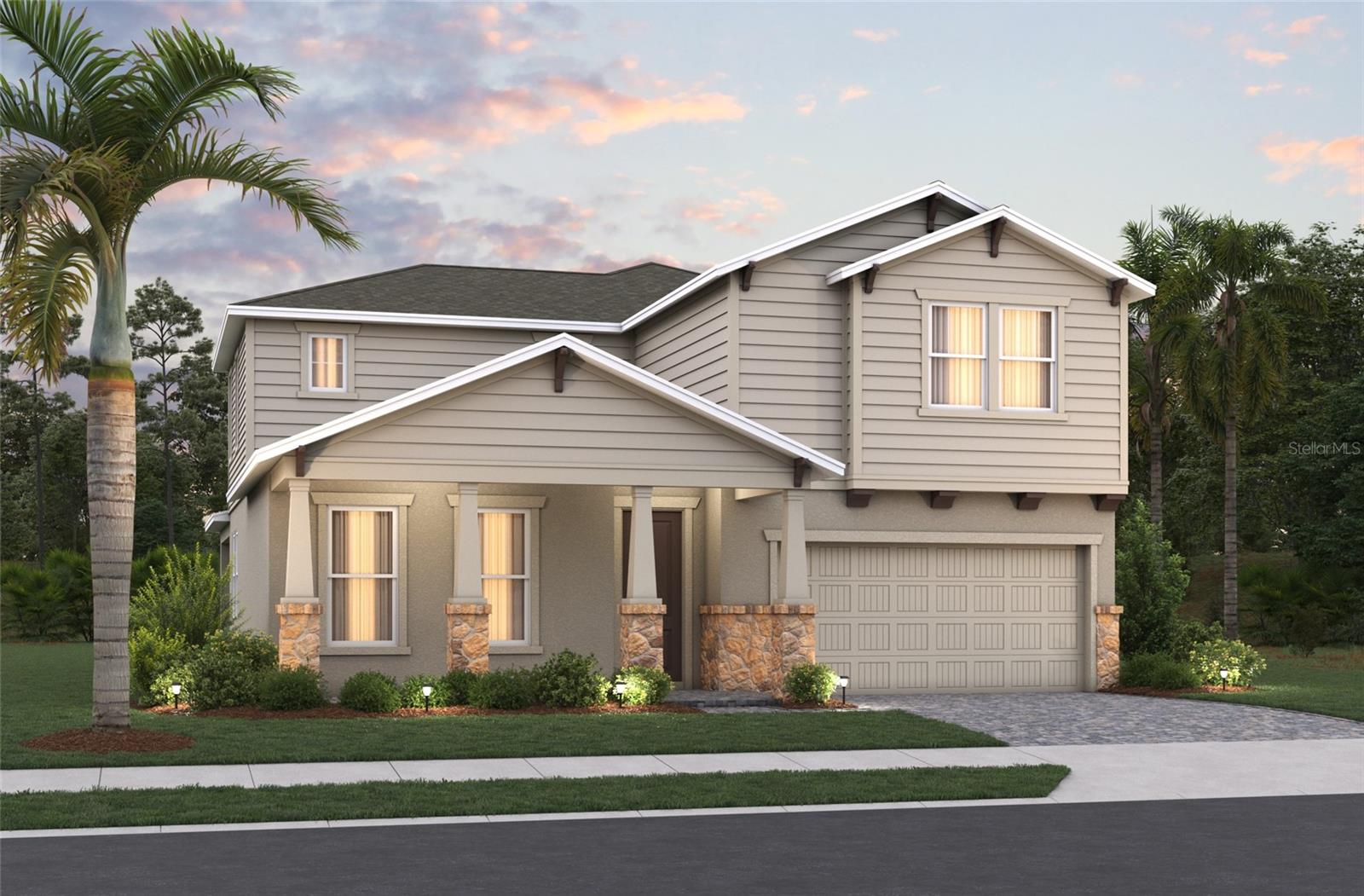 Under Construction. Ready in September! Welcome to this beautifully designed 4 Bedroom, 3 Bath, Energy Star Certified single-family home, offering modern finishes, an open-concept layout, and quality craftsmanship. This home features a chef-inspired kitchen with granite countertops, stainless steel appliances, and 42" cabinets. The kitchen flows seamlessly into a bright and airy living space. You'll find the spacious primary bedroom complete with a walk-in closet and a semi-frameless shower. Three additional bedrooms, three full bathrooms, and a convenient laundry area. Enjoy the ease of a 3-car garage and in a prime location near shopping, dining, and major highways. **Interior and exterior images contain renderings, actual finishes may vary.**