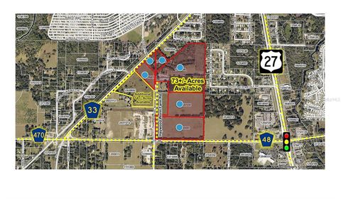 Tiny photo for 4100 County Road 48, Okahumpka, FL 34762 (MLS # G5068544)