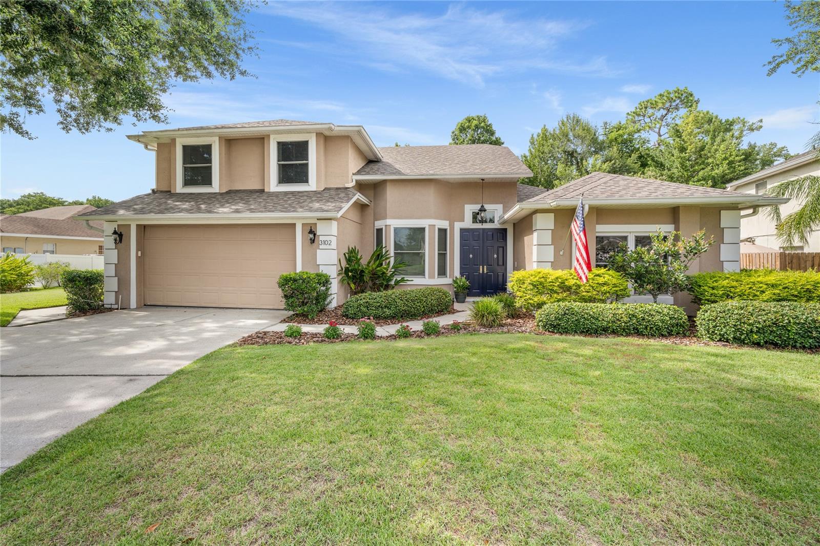 Tucked away on the tree-lined streets of the Lost Creek community, this contemporary two-story residence offers a rare blend of serenity and sophistication. Ideally located in sought-after Winter Park, this exceptional property offers exclusive creek-to-lake access leading to the sparkling waters of Lake Howell—just minutes away from vibrant city life and top-tier amenities.
From the moment you arrive, the home makes a striking first impression with its stately architecture and bold navy double doors, creating a grand sense of arrival. Inside, a warm, welcoming foyer introduces an elegant layout, with a private office to one side and a formal dining room on the other—both adorned in rich wood flooring.
The soaring ceilings of the great room bring in an abundance of natural light and airiness, while modern pendant lighting adds a contemporary flair. At the heart of the home lies a gourmet kitchen, beautifully appointed with crisp white Shaker cabinetry, Dovetail quartz countertops, and a sleek subway tile backsplash. The kitchen opens seamlessly to the sunny breakfast nook, with views of the lush, wooded preserve just beyond.
The inviting family room centers around a cozy wood-burning fireplace, framed by built-ins and a custom art niche—perfect for showcasing treasured pieces. Step through French doors onto the lanai, where a wood-planked ceiling, ceiling fan, and wet bar create an effortless space for entertaining or quiet evenings under the stars.
The primary suite, offers a tranquil escape with wood floors, crown molding, and soft blue hues that evoke a spa-like ambiance. The ensuite bath is equally luxurious, featuring an oversized vanity with framed mirror, a garden soaking tub, and a walk-in shower accented by coastal-inspired blue tile.
Upstairs, a spacious open loft provides flexible living space ideal for a media room, home gym, or guest lounge. Two additional bedrooms complete the second floor, each generously sized and bathed in natural light.
Step outside to your private backyard oasis, where a deck and firepit area offer peaceful moments overlooking the scenic landscape. A pathway leads to Howell Creek, where you can launch your own watercraft and enjoy a picturesque 15-minute cruise to 400-acre Lake Howell—a rare amenity in such a well-connected location.
Additional highlights include:
• New Roof (2021)
• New Water Heater (2025)
• Whole-Home Repipe (2017)
• Updated A/C (2015)
Ideally situated near premier dining, shopping, medical centers, and recreation—just minutes from Oviedo on the Park, Park Avenue, and Waterford Lakes Town Center. Top employers like Siemens, Lockheed Martin, and UCF are all within easy reach, along with quick access to the 417, making weekend getaways to the beaches or theme parks effortless. Zoned for top-rated Seminole County schools: Red Bug Elementary, Tuskawilla Middle, and Lake Howell High.