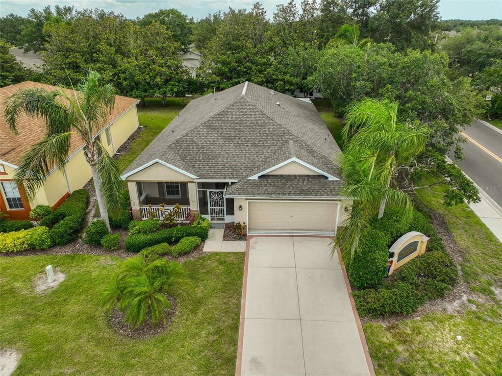 Photo of 2128 Worthington Greens Drive, Sun City Center, FL 33573 (MLS # TB8391844)