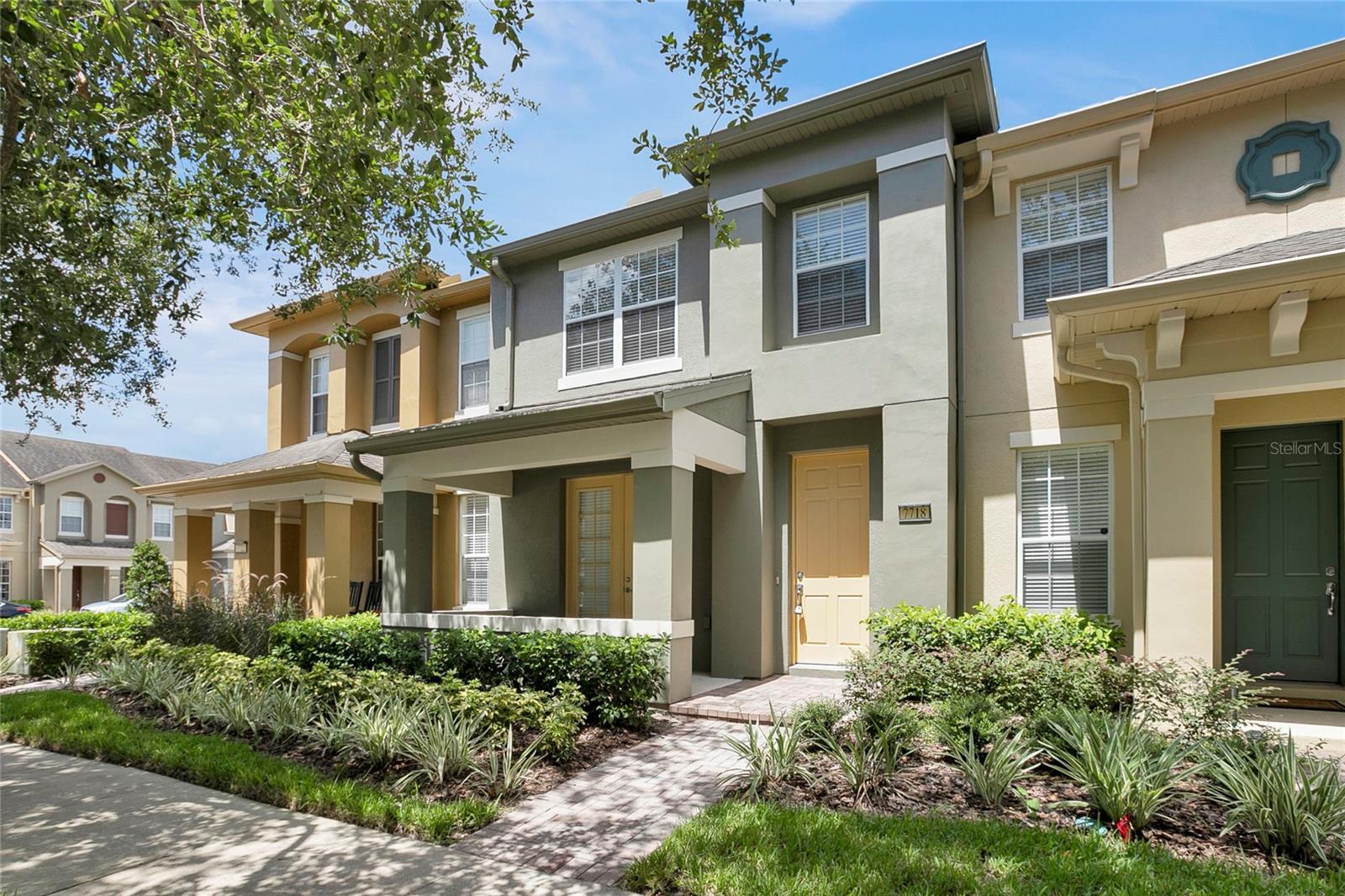 This 3 bedroom townhome is available for rent now! Sitting in the Lake Sawyer South community in Windermere, this property also has a beautiful paved patio for you to enjoy. The kitchen features granite counters, stainless steel appliances, a pantry, and connects with the dining room. The living room and family room has upgraded wood look tile and easy access to the half bathroom for any guests. All the bedrooms are upstairs, and the primary bathroom features dual sinks with a large walk-in shower. There is a full sized washer and dryer, along with a detached two car garage. Located close to the Disney Parks, and numerous shops and restaurants. Come take a tour today!