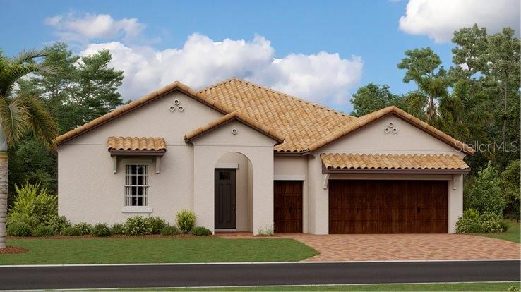 Under Construction. “One of Tampa Bay’s best Active Adult Lifestyle Communities” This expansive single-story home opens to a shared space with the family room, nook and kitchen with a center island. The attached lanai is great for outdoor entertaining, while the nearby flex room is ideal for personalization. The posh owner’s suite offers a private bathroom with dual vanities. Lower and upper-level storage spaces optimize home organization. Interior photos are different from the actual model disclosed being built.