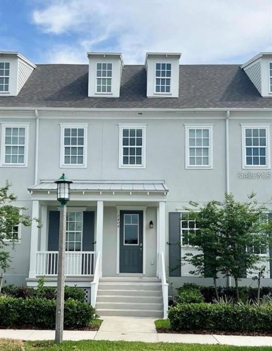 Welcome to your dream home in the heart of Celebration, Florida—the town built by Disney! This brand new, never lived in, two-story townhouse boasts 3 spacious bedrooms, 2 full bathrooms, and an additional half bath. Thoughtfully designed for modern living, this home offers a perfect blend of comfort and style. Enjoy an open floor plan with abundant natural light, a sleek kitchen with top-of-the-line appliances, and a cozy living area perfect for entertaining. The community features are second to none, including a playground, dog park, and a variety of restaurants. You'll also have access to a sparkling pool, a state-of-the-art gym, and beautifully maintained common areas. Don't miss this rare opportunity to be a part of the enchanting Celebration community—schedule your viewing today!