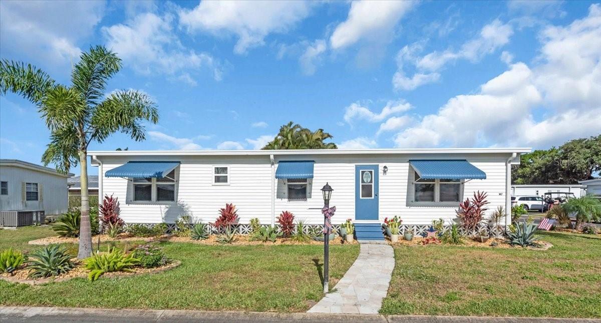 Beautifully Updated Doublewide on Oversized Corner Lot in 55+ Co-Op Community – Close to Beaches & I-75!
Welcome to easy Florida living in this beautifully updated manufactured doublewide home, ideally situated on an oversized, professionally landscaped corner lot in a well-maintained 55+ co-op community. Conveniently located with quick access to I-75 and less than 15 miles to the stunning Gulf Coast beaches, this home truly has it all.
Step inside to a bright and inviting interior featuring newer luxury vinyl plank (LVP) flooring, fresh paint throughout, and all-new ceiling fans. Enjoy the peace of mind that comes with newer windows, brand new blinds, a newer HVAC system, updated ductwork, and a new vapor barrier.
The spacious kitchen is a cook’s dream, showcasing all brand new stainless steel appliances. Both bathrooms have been updated with stylish new vanities, and the private primary ensuite features a walk-in closet -your own personal retreat.
The community’s reasonable monthly HOA fee offers exceptional value and includes access to a sparkling pool, clubhouse, shuffleboard courts, and a full calendar of social events and activities. Plus, the fee also covers gate maintenance, landscaping, irrigation, water, sewer, trash, cable, and internet—making life here as stress-free as it is enjoyable.
Whether you're relaxing at home, connecting with neighbors, or heading to the beach, this home offers the perfect blend of comfort, convenience, and community. Don’t miss your chance to own this move-in-ready gem—schedule your private tour today!