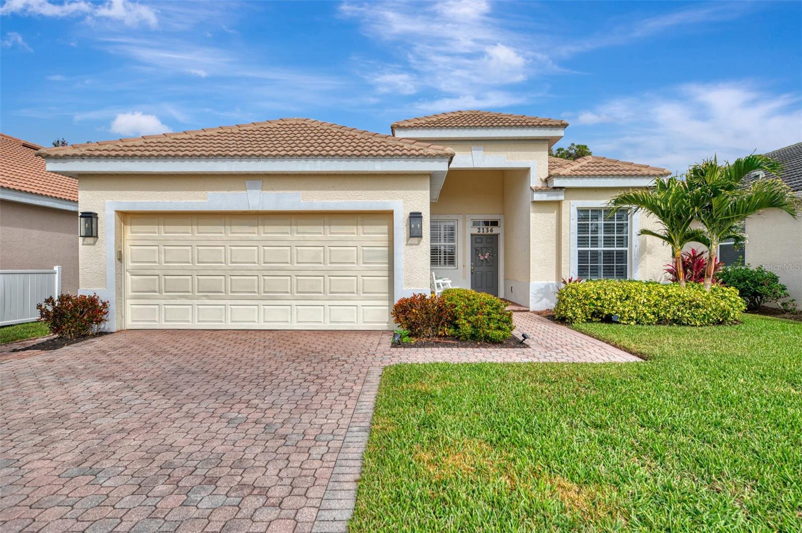 This home has everything you need to live the ultimate Florida lifestyle! No damage or flooding from recent storms – located in an “X” – no flood zone! This beautifully maintained 3 BDRM, 2 BA home with a heated pool on a preserve lot is perfect for entertaining or relaxing with family. Nestled in the sought-after community of Stoneybrook, you’re greeted by a bright and airy foyer leading to the main living room area open to the Dining Room and Kitchen. This elegant home offers a brand-new A/C in 2025, plantation shutters, crown molding, hurricane shutters, upgraded KitchenAid appliances, new higher height toilets, added landscaping and so much more! Walking into the Primary Bedroom, your retreat awaits with an en-suite bathroom and walk-in closet with added shelving units. Stoneybrook offers an active lifestyle with a Grand Clubhouse with Event Room and Kitchen, Resort-Style Pool and Spa, Social Clubhouse w/Active Social Calendar, Fitness Center, 4 Tennis Courts, Basketball Court, Playground, Baseball Field, Soccer Field, 2 Volleyball Courts and Professional On-Site Management and Security. Stoneybrook is close to Interstate 75 making easy access to several airports, close to A-rated schools, shopping, Sarasota Memorial Hospital and Cool Today Park and also close to lively Wellen Park. Come take a look at this fantastic home today!