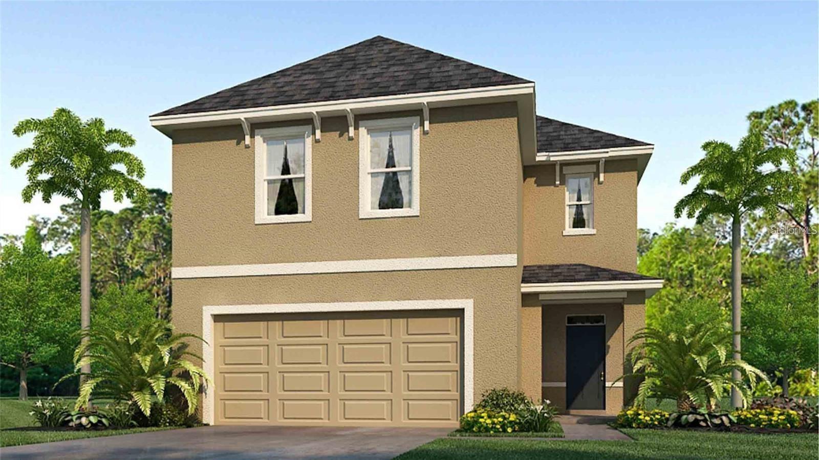 Welcome to this beautiful newly built 4-bedroom, 2-bathroom home in the highly sought-after community of Westgate at Avalon Park in Wesley Chapel. Located just 6 miles from I-75, you'll enjoy quick access to major cities like Downtown Tampa and Lakeland, making commuting a breeze. The home is in close proximity to top-rated schools in the Pasco County School District, as well as a future town center, offering convenience and future growth. This modern home from D.R. Horton’s Express series is perfect for everyday living, featuring extended tile in the main living and dining areas for a sleek, easy-to-maintain look. The kitchen is a chef’s dream, with granite countertops and a complete stainless steel appliance package. Built with durability and efficiency in mind, the home offers all concrete block construction on both the 1st and 2nd stories, providing added safety and insulation. The home also features Connected smart home system, giving you control over key functions such as lighting, security, and climate right from your phone. Whether you’re hosting family gatherings or relaxing in your spacious living areas, this home offers comfort, style, and convenience in a prime location. Don’t miss out on this stunning property in a growing, family-friendly community! Tenant's application is $45.