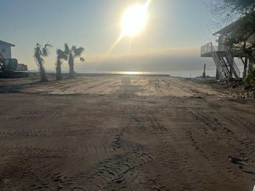 Cleared lot 1120 Shoreview Drive Englewood, Fl is right on the Gulf. Property was a four-plex before hurricane.
