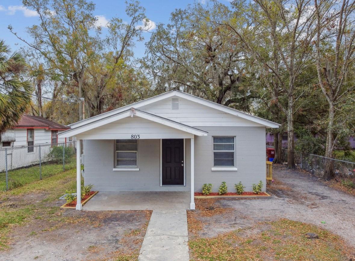Discover this beautifully updated single-family home, currently leased at $2,174 per month through January 31, 2026—an ideal investment with a stable rental income already in place. Thats $26,088 gross Income!!Constructed with durable block construction, this home has been recently renovated to enhance both style and functionality. The brand-new kitchen features modern cabinetry and a stylish tile backsplash, while new flooring extends throughout the home for a fresh, cohesive look. Updated ceiling fixtures add a contemporary touch, and the bathroom has been completely redone with new tile in the shower, a modern vanity, and a new toilet. An indoor laundry room adds convenience, and the home sits on a spacious lot, offering plenty of outdoor potential.This turnkey investment property is perfectly positioned near shopping centers, parks, baseball fields, top restaurants, Target, gyms, Starbucks, and more. With renovations complete and a qualified tenant already in place, this is a hassle-free opportunity for any investor. Schedule a viewing today and make this fully updated property yours!